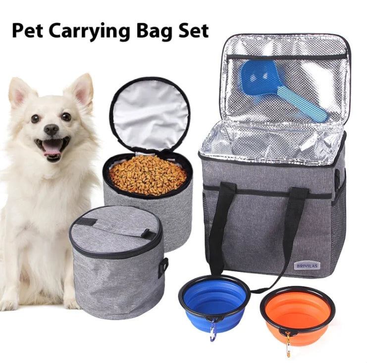 New! Pet Supplies Storage Bag Outdoor Portable